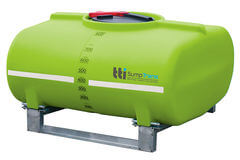 TTi - SumpTrans 800L - Fully-Drainable Chemical Tank with Steel Frame